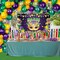Mardi Gras Balloons Garland Arch Kit with Mardi Gras Banner Green Purple and Gold Confetti Mylar Foil Balloon Arch kit 115PCS Mardi Gras Balloon Garland Kit Decorations for Mardi Gras Party